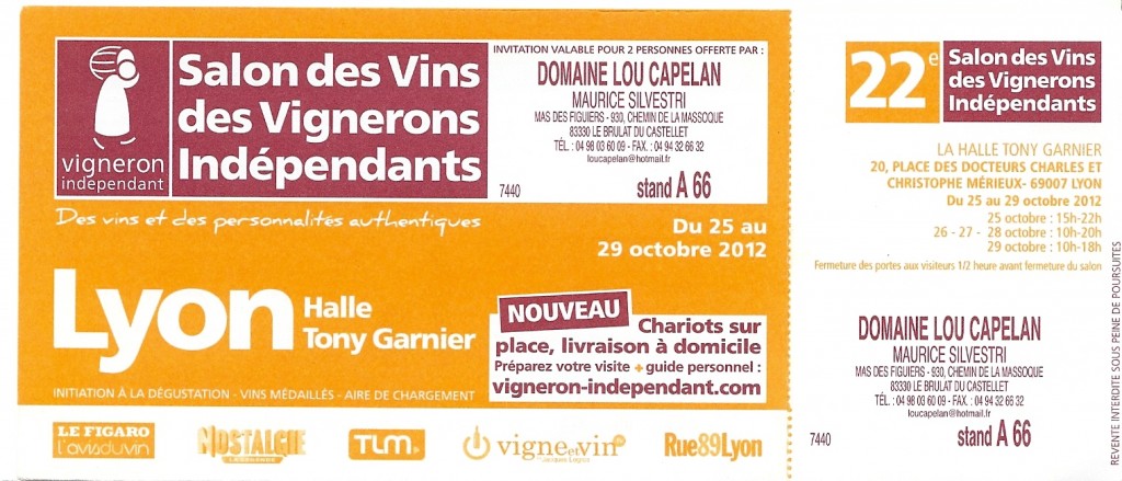 Salon Lyon 2012